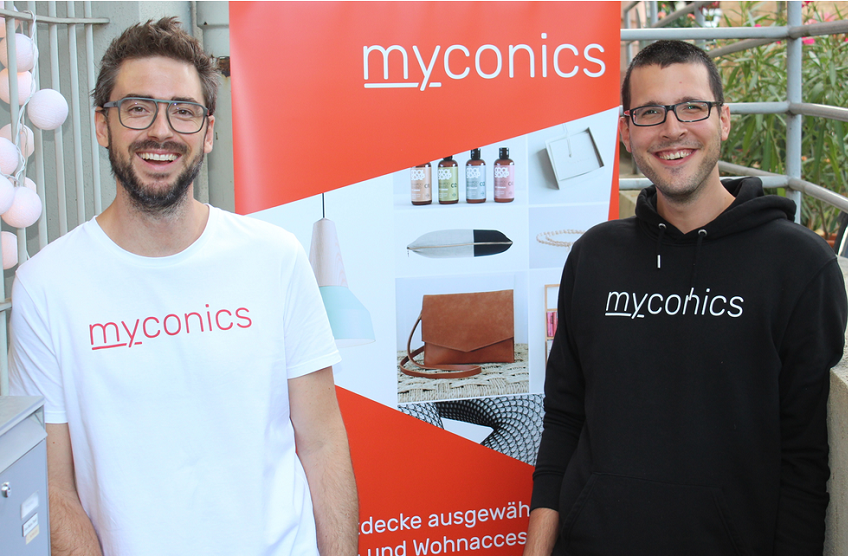 myconics-Gründer Sascha Krstanovic und Sebastian Oergel 