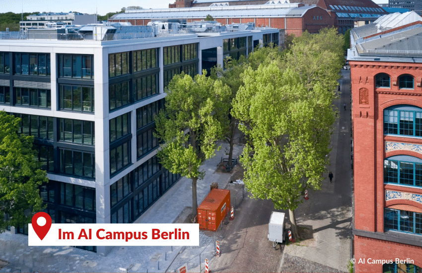 Erlebnisraum im AI Campus Berlin