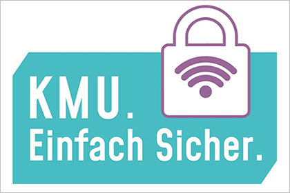 Logo „KMU. Einfach Sicher.“
