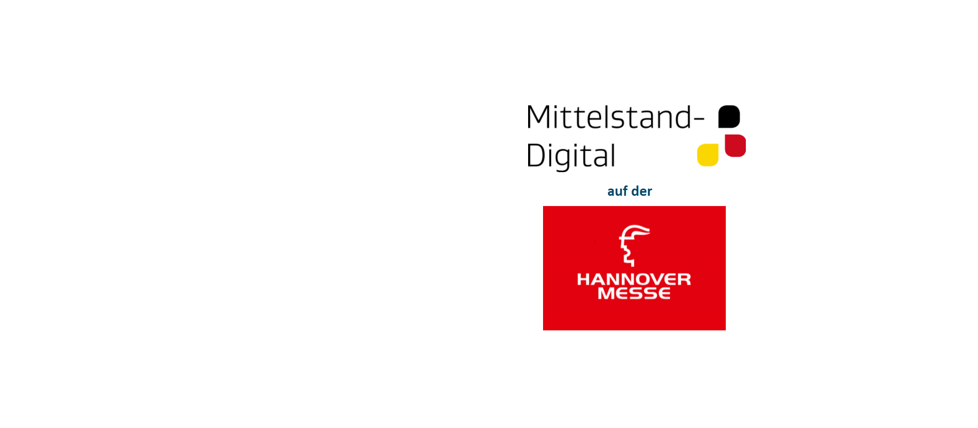 Logo Mittelstand-Digital und Hannover Messe