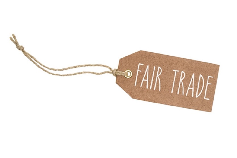 Anhänger mit der Aufschfift Fair Trade